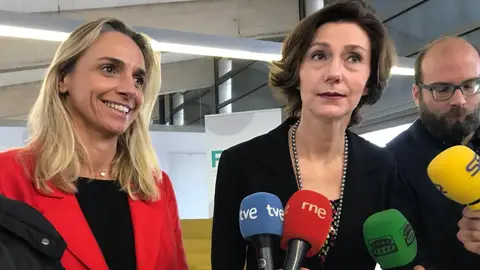 Maria Frontera junto a Bel Oliver Maria Frontera junto a Bel Oliver