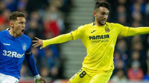 Manu Morlanes, jugador del Villarreal CF. Manu Morlanes, jugador del Villarreal CF.
