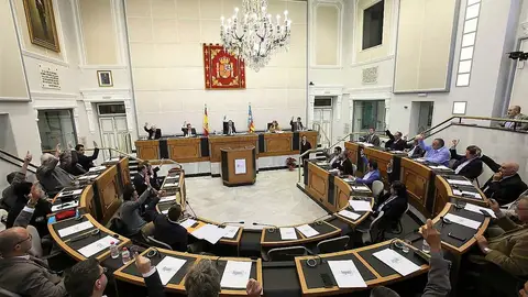 Salón de Pleno de la Diputación Salón de Pleno de la Diputación