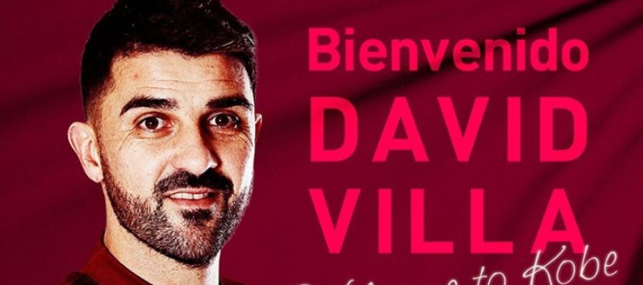 David Villa, nuevo jugador del Vissel Kobe