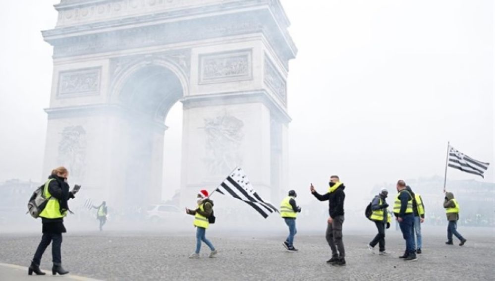 Protestas en París de los 'Chalecos Amarillos'