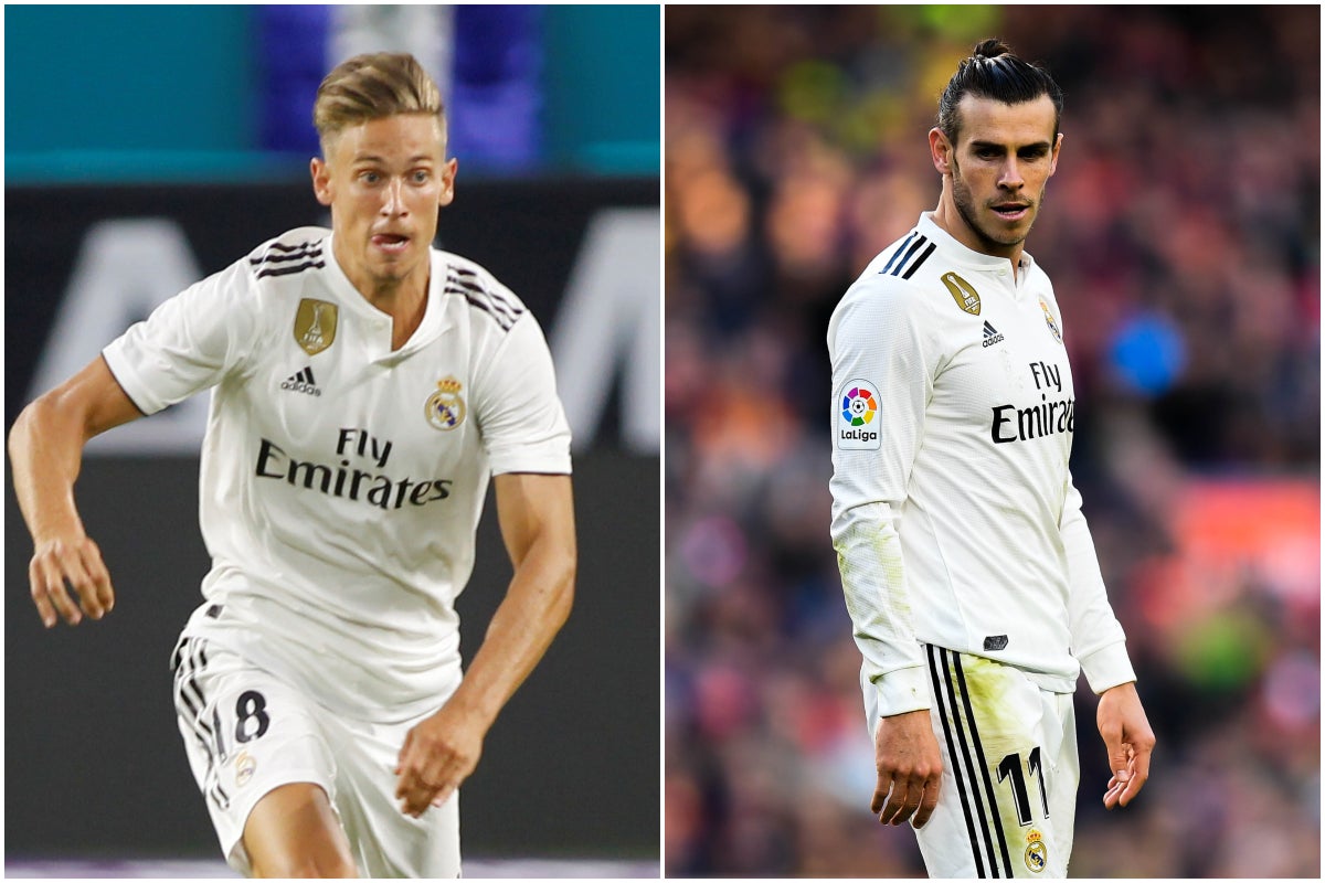 Un Real Madrid de dos caras: de la alegría de Marcos Llorente a la apatía de Gareth Bale Un Real Madrid de dos caras: de la alegría de Marcos Llorente a la apatía de Gareth Bale