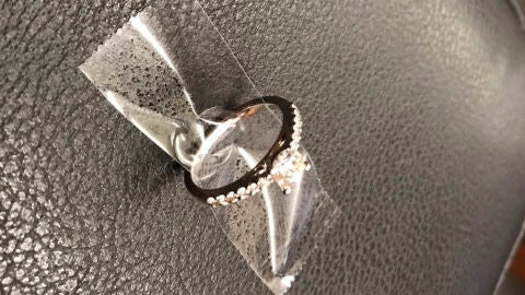 Anillo encontrado por la Polic&iacute;a de Nueva York