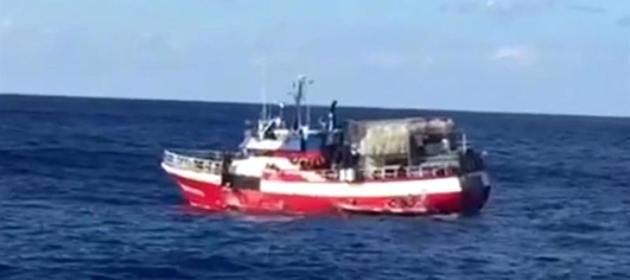 El pesquero 'Nuestra Madre de Loreto' El pesquero 'Nuestra Madre de Loreto'
