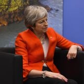 Theresa May en la cumbre del G20