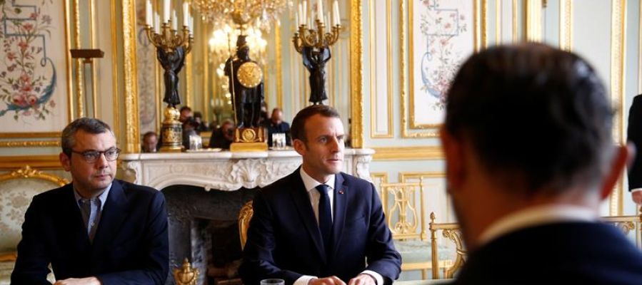 El presidente francés, Emmanuel Macron El presidente francés, Emmanuel Macron