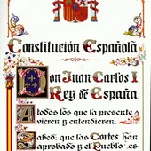Constitución española Constitución española
