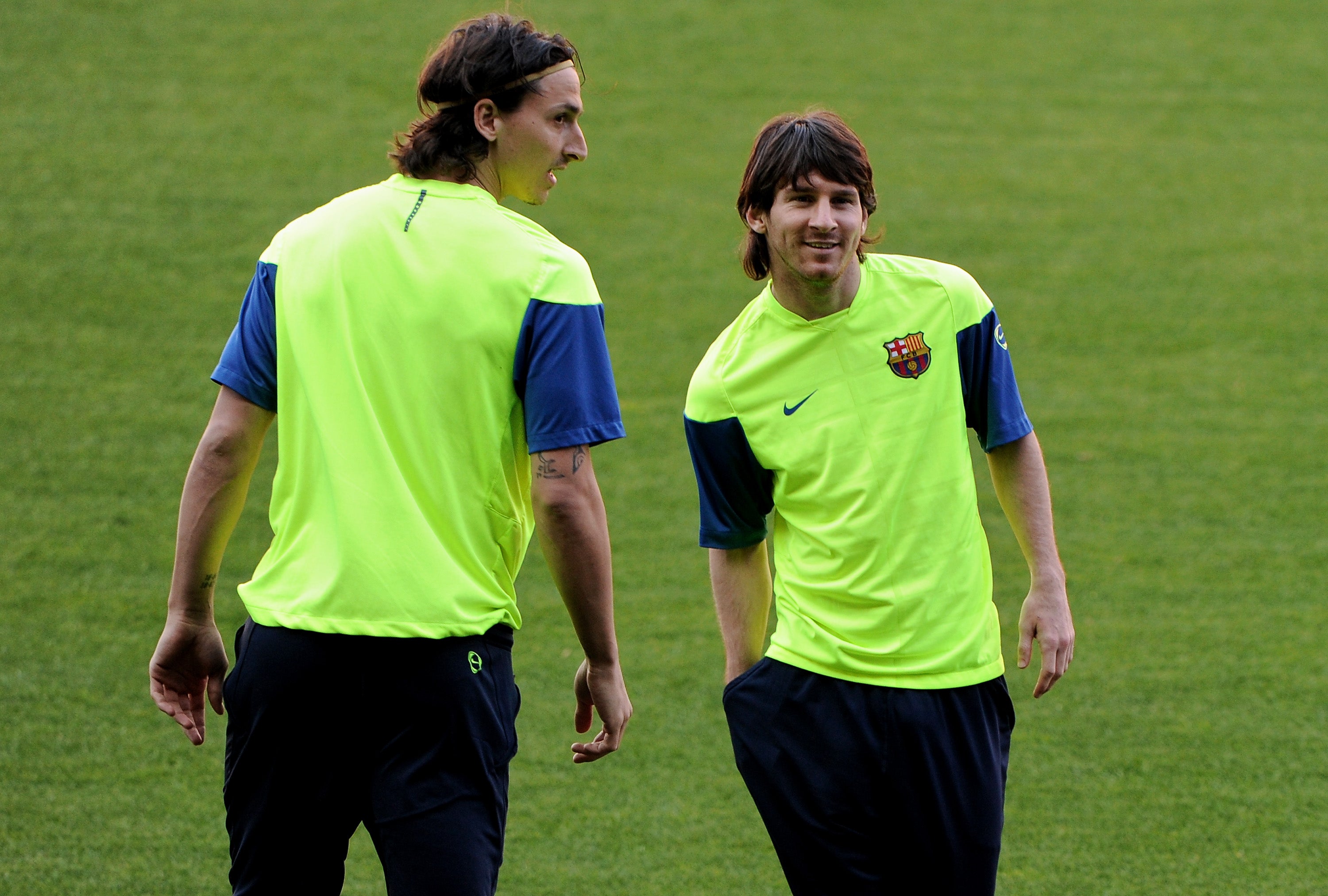 Ibrahimovic desvela su XI ideal: Messi, Ronaldinho, Xavi, Nedved, Thuram... Ibrahimovic desvela su XI ideal: Messi, Ronaldinho, Xavi, Nedved, Thuram...