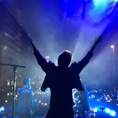 Blas Cantó durante su concierto en #HolaNadal de Europa FM en Badalona Blas Cantó durante su concierto en #HolaNadal de Europa FM en Badalona