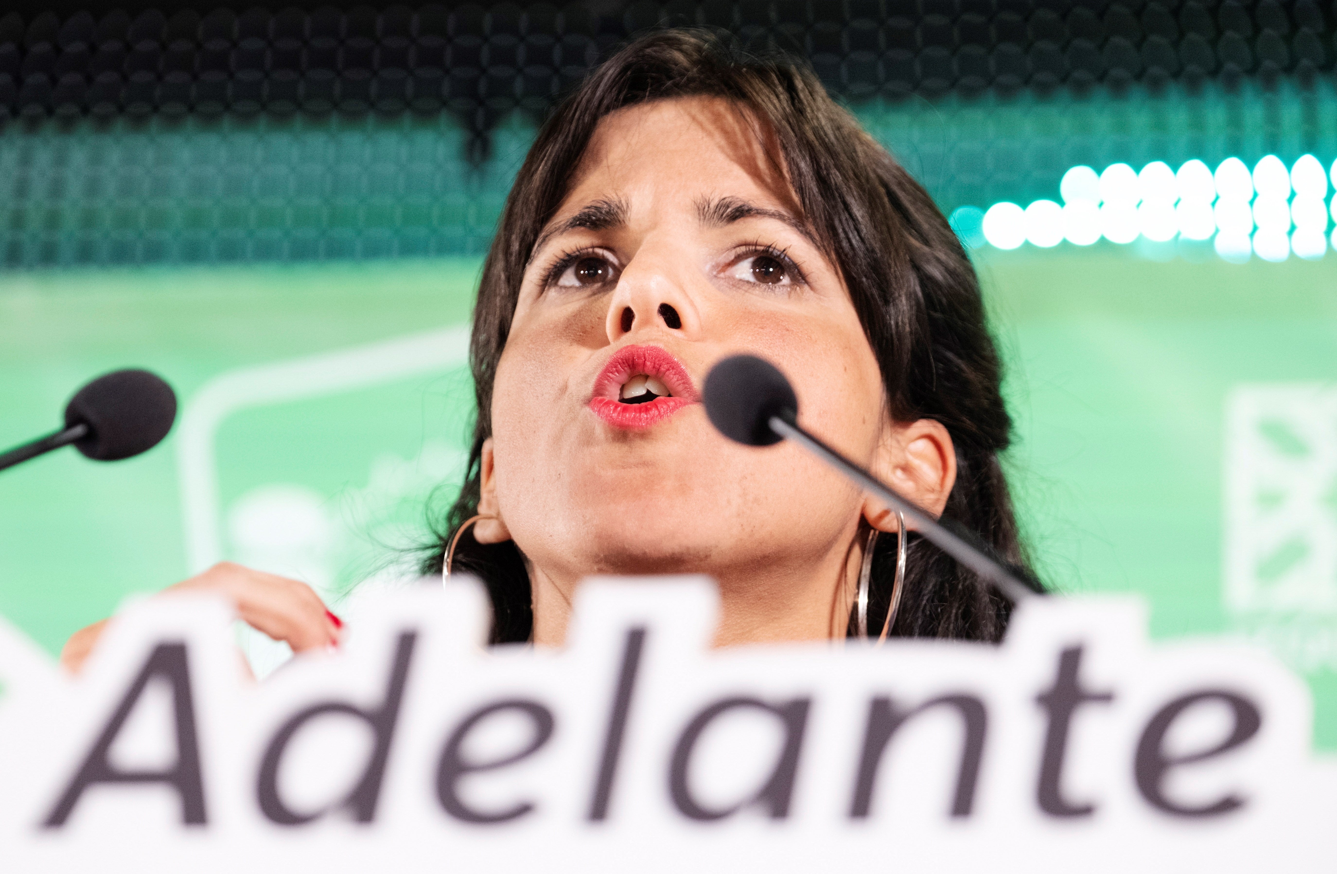 Teresa Rodríguez: "Adelante Andalucía no iba a participar de una operación de blanqueo y disimulo por parte de Ciudadanos" Teresa Rodríguez: "Adelante Andalucía no iba a participar de una operación de blanqueo y disimulo por parte de Ciudadanos"