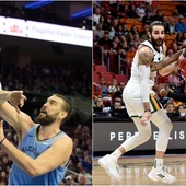 Marc Gsol y Ricky Rubio, en acción ante los Sixers y los Heat Marc Gsol y Ricky Rubio, en acción ante los Sixers y los Heat