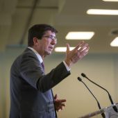 El candidato de Ciudadanos a la presidencia de la Junta, Juan Marín