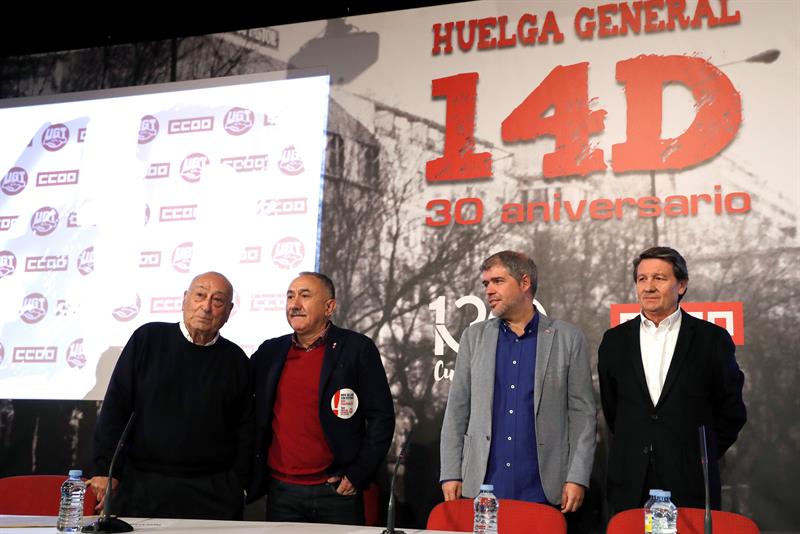Se cumplen 30 años del 14D, la mayor huelga general en España Se cumplen 30 años del 14D, la mayor huelga general en España