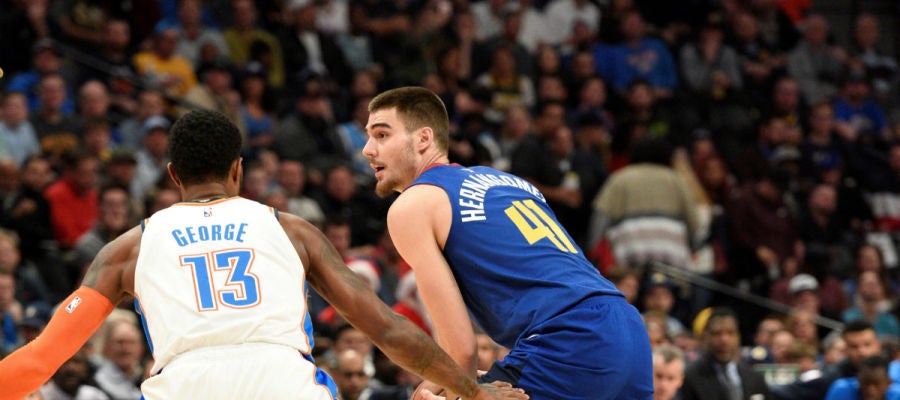 Hernángomez, ante George Hernángomez, ante George