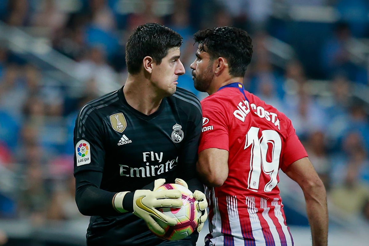 Thibaut Courtois: "Simeone dice cosas para generar populismo en su afición" Thibaut Courtois: "Simeone dice cosas para generar populismo en su afición"