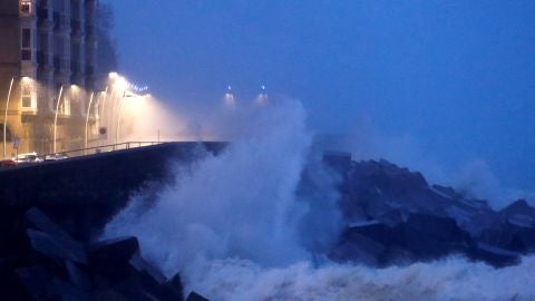 Fuertes vientos en el norte de Espa&ntilde;a