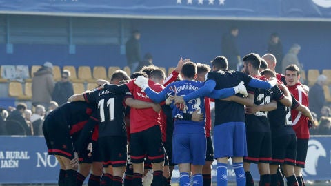 Los jugadores del Reus