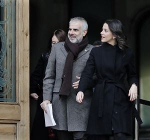 Carlos Carrizosa e Inés Arrimadas Carlos Carrizosa e Inés Arrimadas