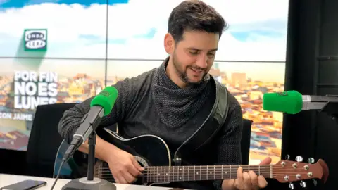 Fran Perea en 'Por fin no es lunes' Fran Perea en 'Por fin no es lunes'