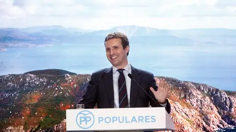 Pablo Casado en un acto electoral Pablo Casado en un acto electoral
