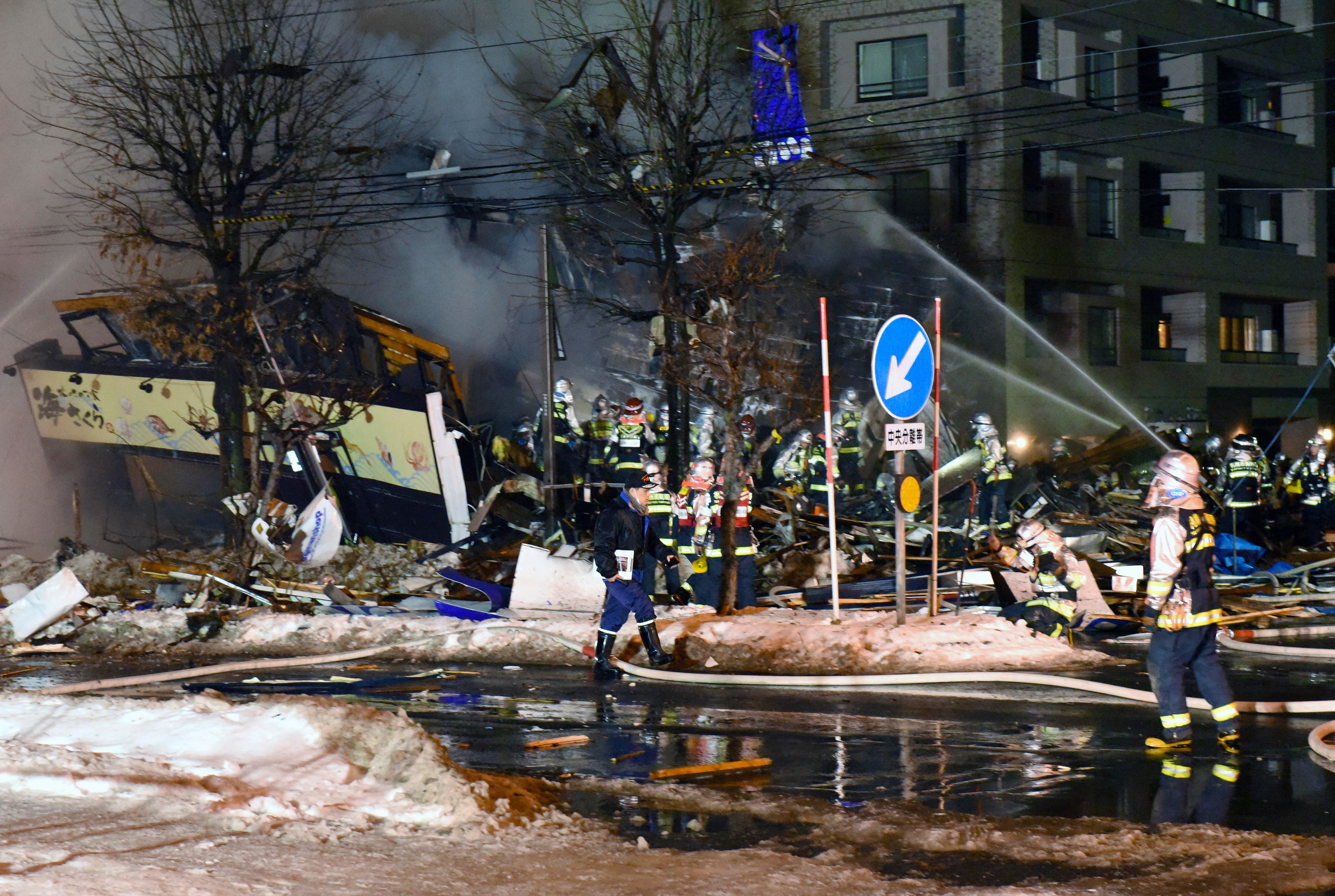 Al menos 41 heridos por la explosión de un restaurante en Hokkaido (Japón) Al menos 41 heridos por la explosión de un restaurante en Hokkaido (Japón)