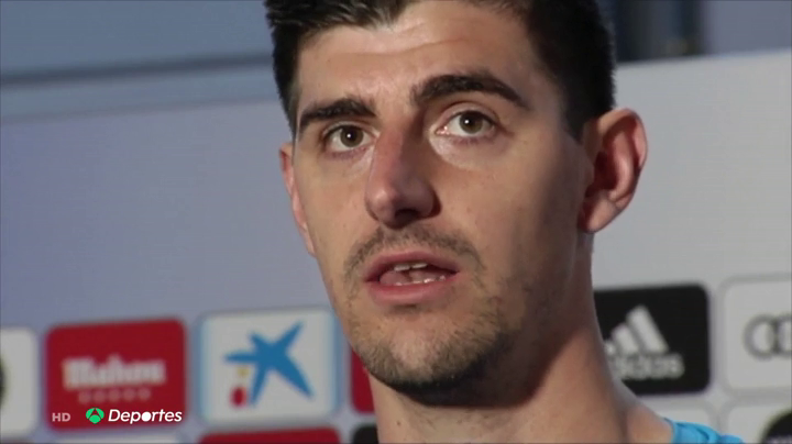 Thibaut Courtois: "Para un portero jugar cada tres días viene muy bien" Thibaut Courtois: "Para un portero jugar cada tres días viene muy bien"