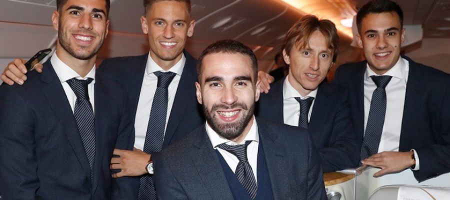 La plantilla del Real Madrid, rumbo a Abu Dabi La plantilla del Real Madrid, rumbo a Abu Dabi