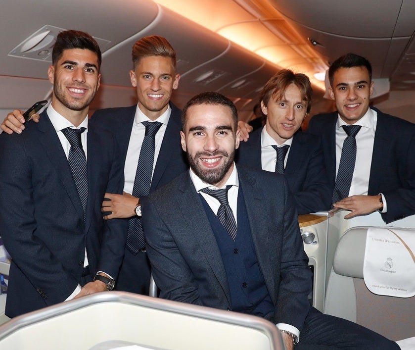 El Real Madrid llega a Abu Dabi a la conquista de su séptimo Mundial de clubes El Real Madrid llega a Abu Dabi a la conquista de su séptimo Mundial de clubes