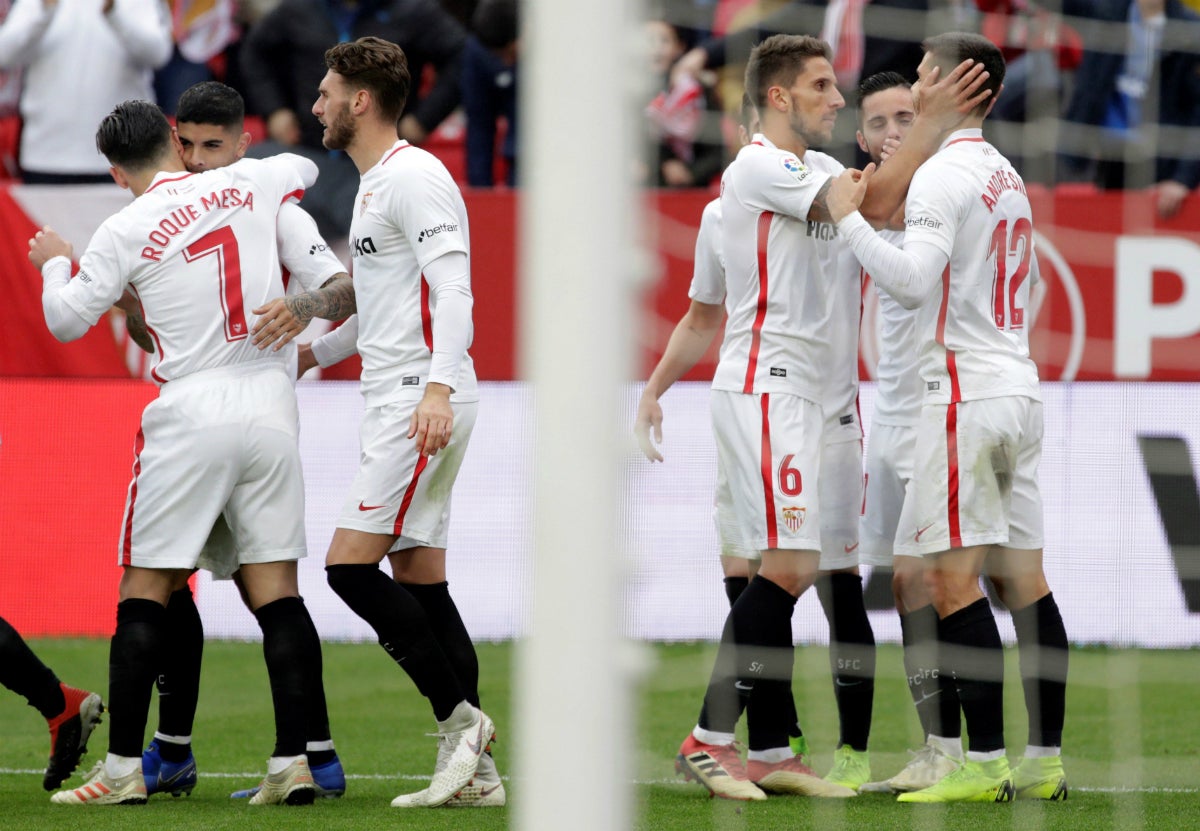 El Sevilla defiende su segunda plaza ante el Girona El Sevilla defiende su segunda plaza ante el Girona