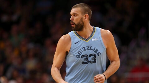 Marc Gasol, con los Grizzlies