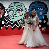 Parejas homosexuales se casan en Sao Paulo
