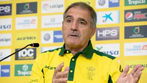 Paco Herrera, entrenador de la UD Las Palmas Paco Herrera, entrenador de la UD Las Palmas