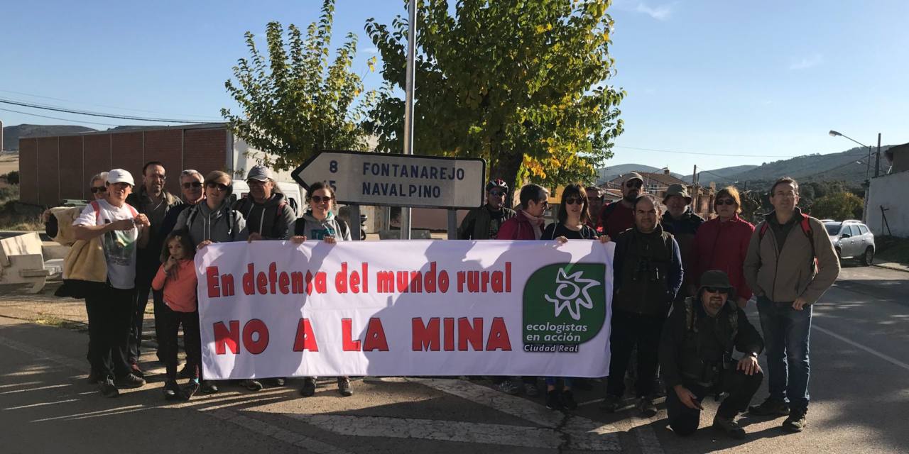Más de 100.000 firmas en contra de la mina de fosfato de Fontanarejo Más de 100.000 firmas en contra de la mina de fosfato de Fontanarejo