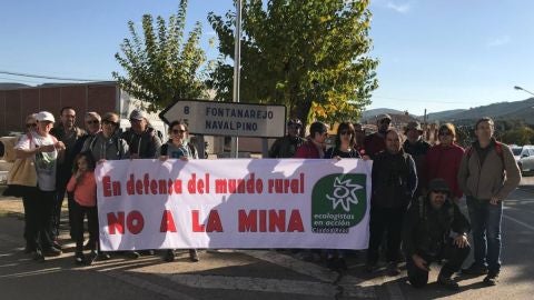 Los ecologistas se oponen a la mina de Fontanarejo