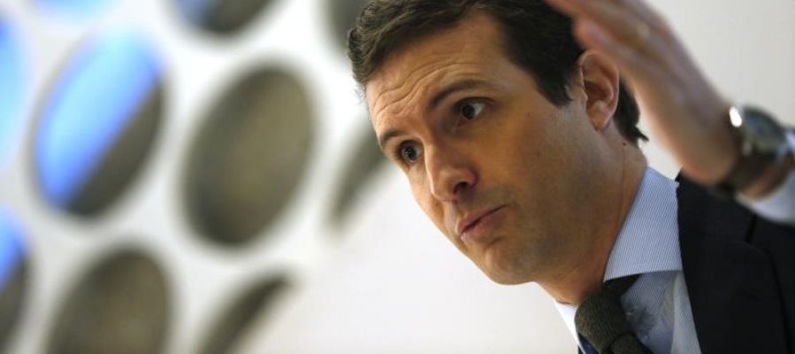 El líder del PP, Pablo Casado El líder del PP, Pablo Casado