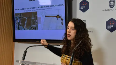 Sara Martínez, portavoz del equipo de Gobierno del Ayuntamiento de C.Real Sara Martínez, portavoz del equipo de Gobierno del Ayuntamiento de C.Real