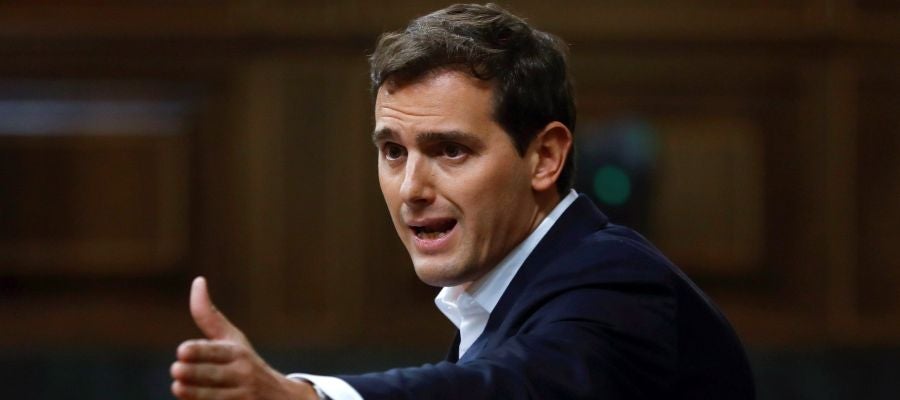 El líder de Ciudadanos, Albert Rivera El líder de Ciudadanos, Albert Rivera