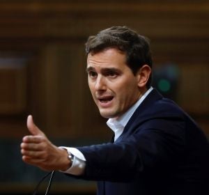 El líder de Ciudadanos, Albert Rivera El líder de Ciudadanos, Albert Rivera