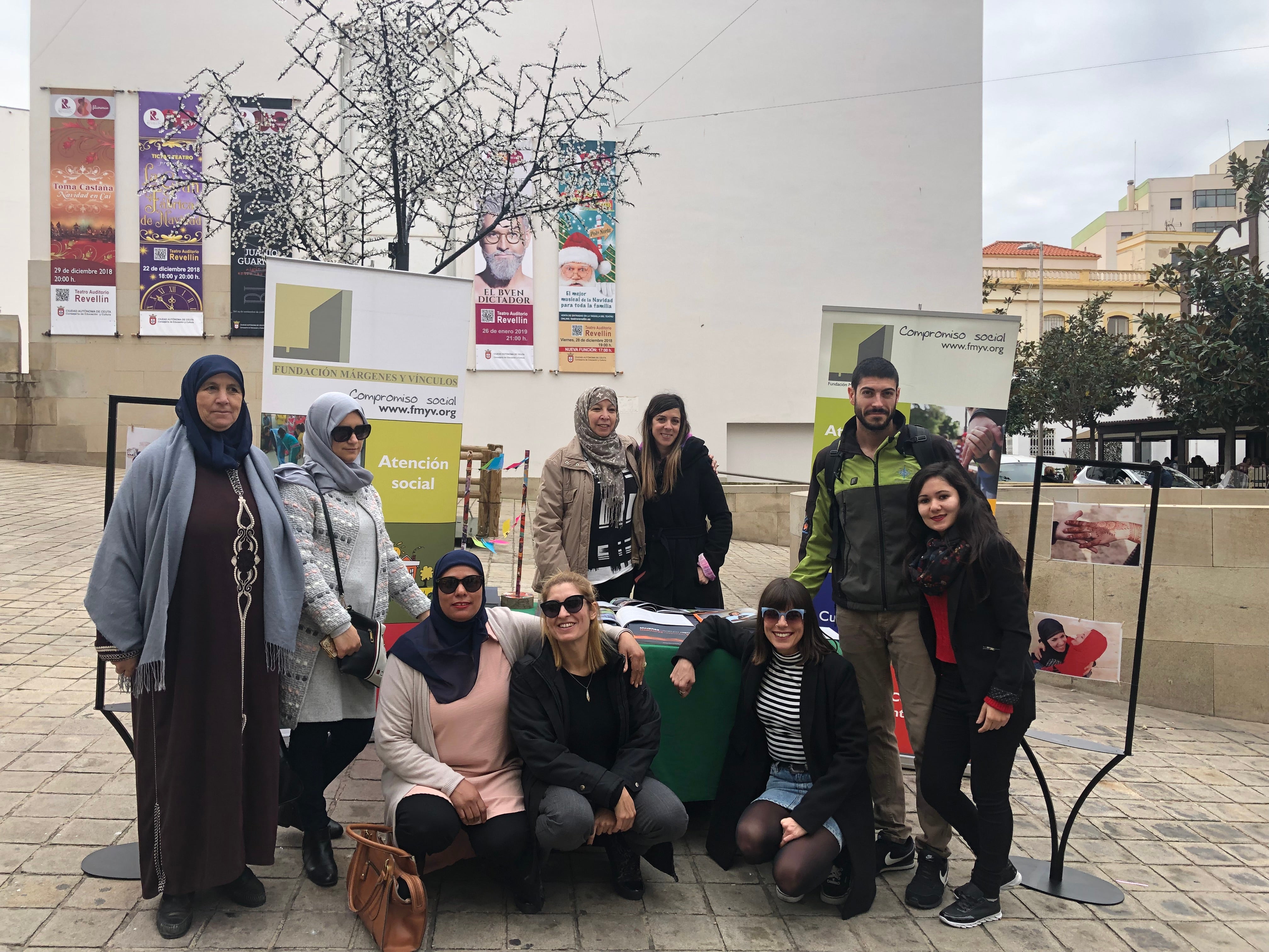 Día Internacional Del Migrante con la Fundación Márgenes y Vínculos en Ceuta Día Internacional Del Migrante con la Fundación Márgenes y Vínculos en Ceuta