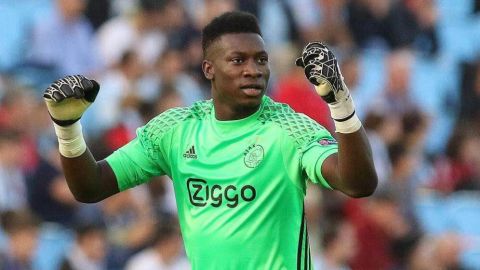 El portero del Ajax, Andr&eacute;s Onana. 