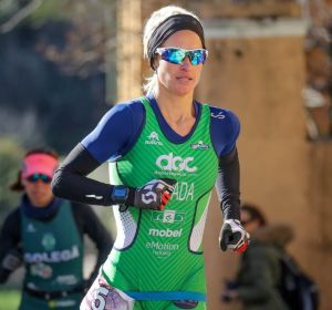 Rocío Espada en una carrera Rocío Espada en una carrera