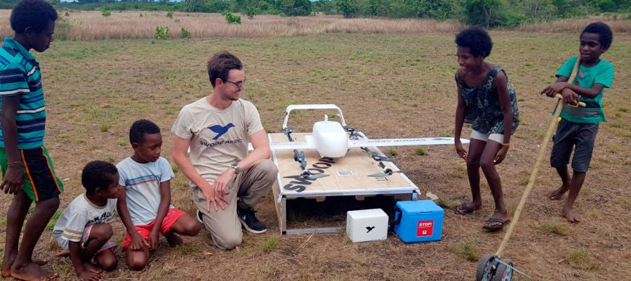 Vanuatu, el primer país que usa drones comerciales para distribuir vacunas Vanuatu, el primer país que usa drones comerciales para distribuir vacunas