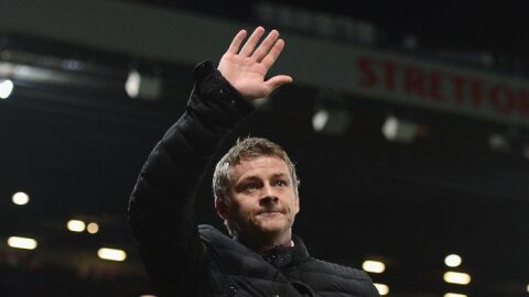 Solskjaer, t&eacute;cnico interino del Manchester United