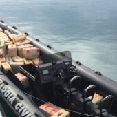 Guardia Civil persigue narcolancha