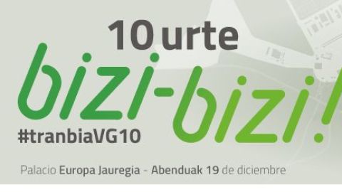 10&ordm; aniversario del tranv&iacute;a de Vitoria