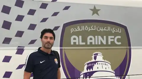 El entrenador de portero del Al Ain, Luis Aragón. El entrenador de portero del Al Ain, Luis Aragón.