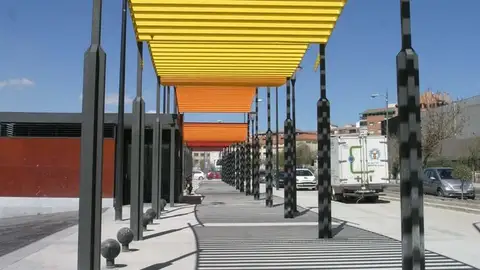 Botellódromo de Granada Vallado del botellódromo