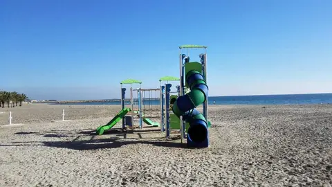 Playa de Levante de Santa Pola. Playa de Levante de Santa Pola.