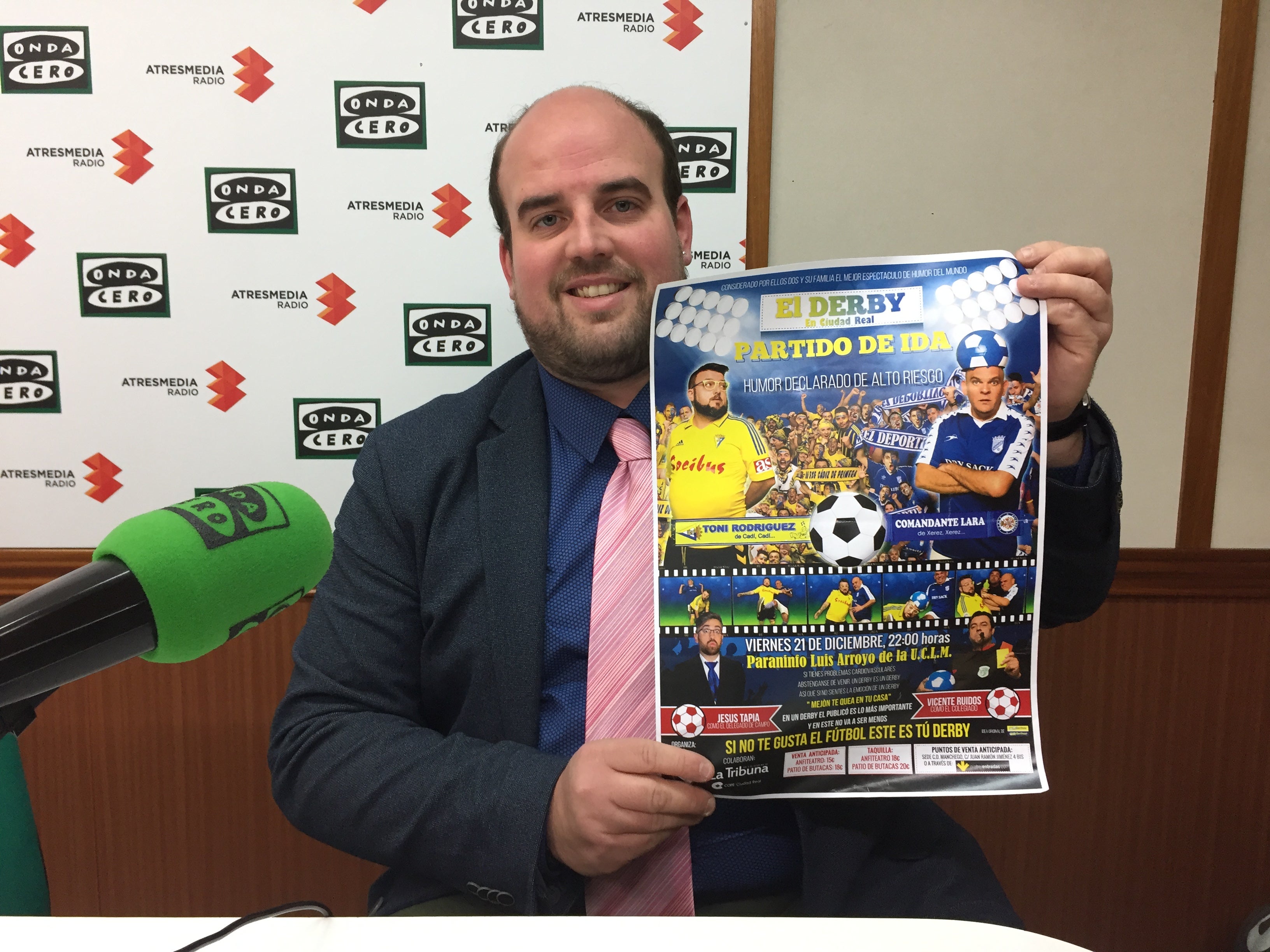 El Manchego trae un espectáculo de Humor al Paraninfo Luis Arrollo El Manchego trae un espectáculo de Humor al Paraninfo Luis Arrollo