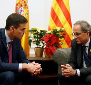 Pedro Sánchez y Quim Torra se reúnen a un día del Consejo de Ministros Pedro Sánchez y Quim Torra se reúnen a un día del Consejo de Ministros